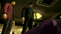 Arai arrives as Akiyama defeats Ibhara.png