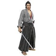 Full-body Ryu Ga Gotoku Ishin! render of Ryoma in Kyo