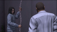 Saejima and Hamazki plan to escape from prison