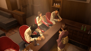 Kiryu,Yumi,Nishiki and Reina having fun chatting