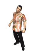 Rikiya's Full-Body Render from Yakuza 3 Remastered