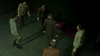 Nishitani is approached by Majima once again