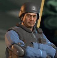 Adachi's Enforcer outfit