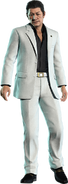 Hamura's full body render as he appears in current versions of