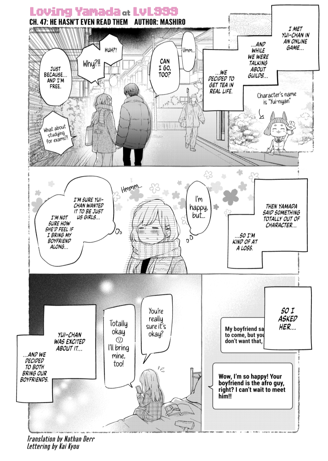 Chapter 57, My Love Story with Yamada-kun at Lv999