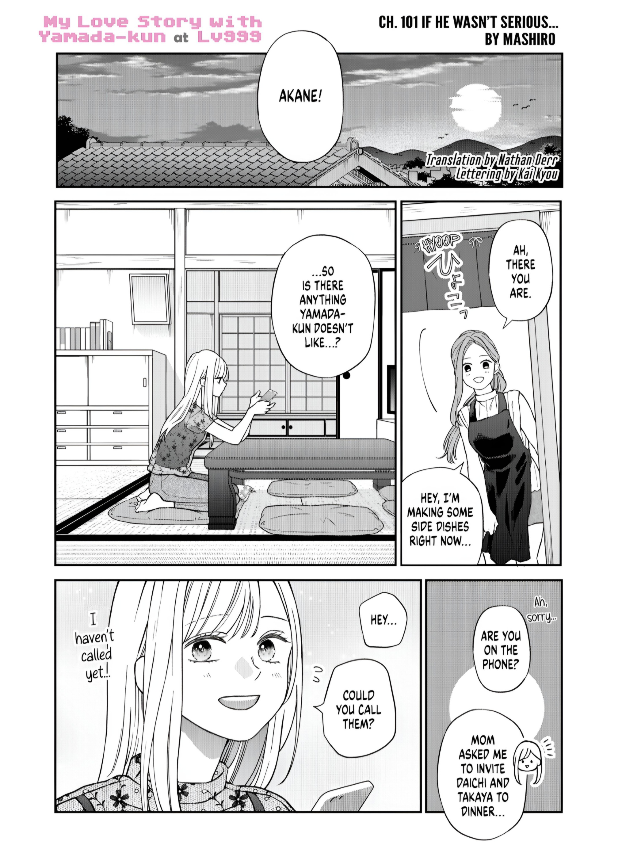Yamada Kun To Lv999 Ch 1 Chapter 101 | My Love Story with Yamada-kun at Lv999 | Fandom