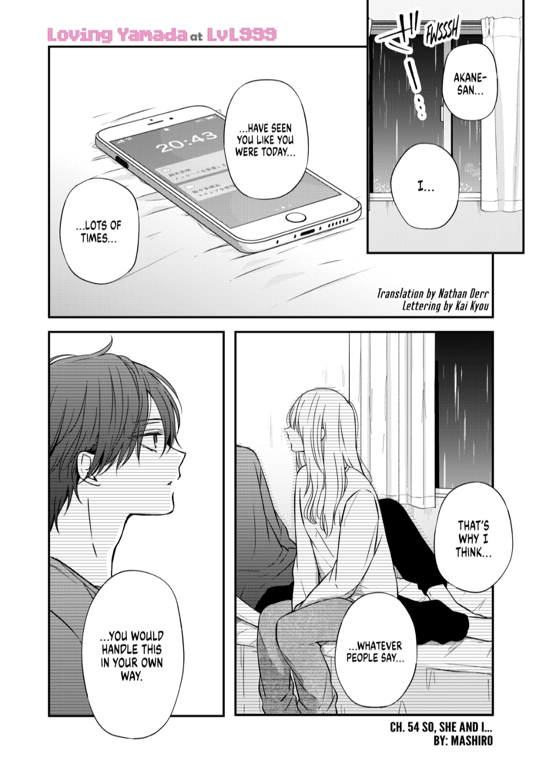 Chapter 54 | My Love Story with Yamada-kun at Lv999 | Fandom