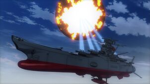 Yamato destroys missile