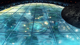 Lunar medical facility outside