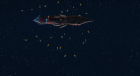 Grodez drops three-legged tanks onto Yamato