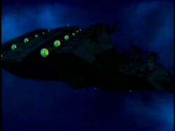 Zwordar's Giant Battleship | Space Battleship Yamato Wiki