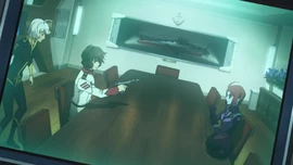 Kodai removes his gun