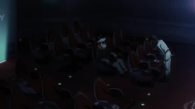 Shima bows to Okita after he commended his father