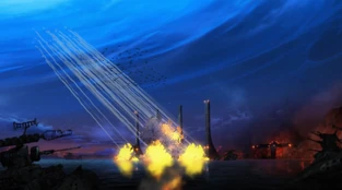 Earth Federation capital bombed