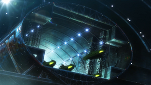 Garmillas ships inside the time fault 