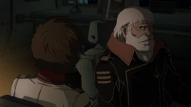 Okita talks to kodai