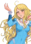 Sasha Iscandar Kodai drawn by Michio Murakawa