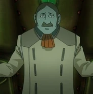 As Consul of planet Alteria Liber Droppe wore a unique cream uniform