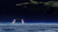 The Delamya deploying its tanks