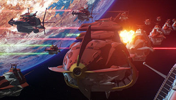 The Second Battle of Mars, as depicted in ""