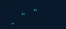 The three  filmed by the Uranus Survailance Station