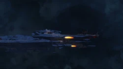 Yamato crashes into Neu Deusura