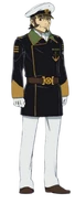 Discontinued Green-collared Captain Formal Uniform