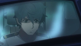 Domon pilots the Cosmo Hound to rescue Kodai 