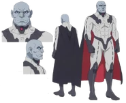 Deda's character design sheet