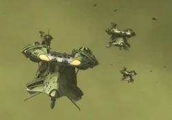 Three Nazca Class carriers during the 