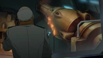 Yamato'"`UNIQ--nowiki-0000001F-QINU`"''s energy condenser melting
