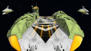 Amazon.co.jp: 1/1700 ナスカ級高速戦闘艦 3Dプリント NAZCA-CLA