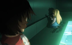 Kodai looks at Sasha