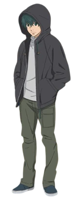 Domon in his civilian attire