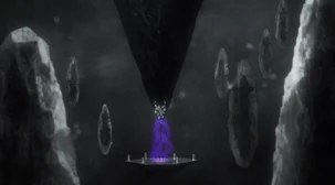 Saberah activates Ark of Destruction