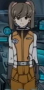 Yuria Misaki's orange operations department spacesuit[18]