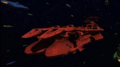 Deusura III leading the  in 2205