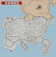 New Capital map