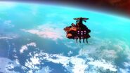 Deusura III above Iscandar