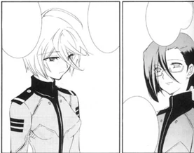 Ace with Scarlet Eyes Yamamoto and Niimi