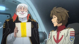 Kodai and Okita laugh together