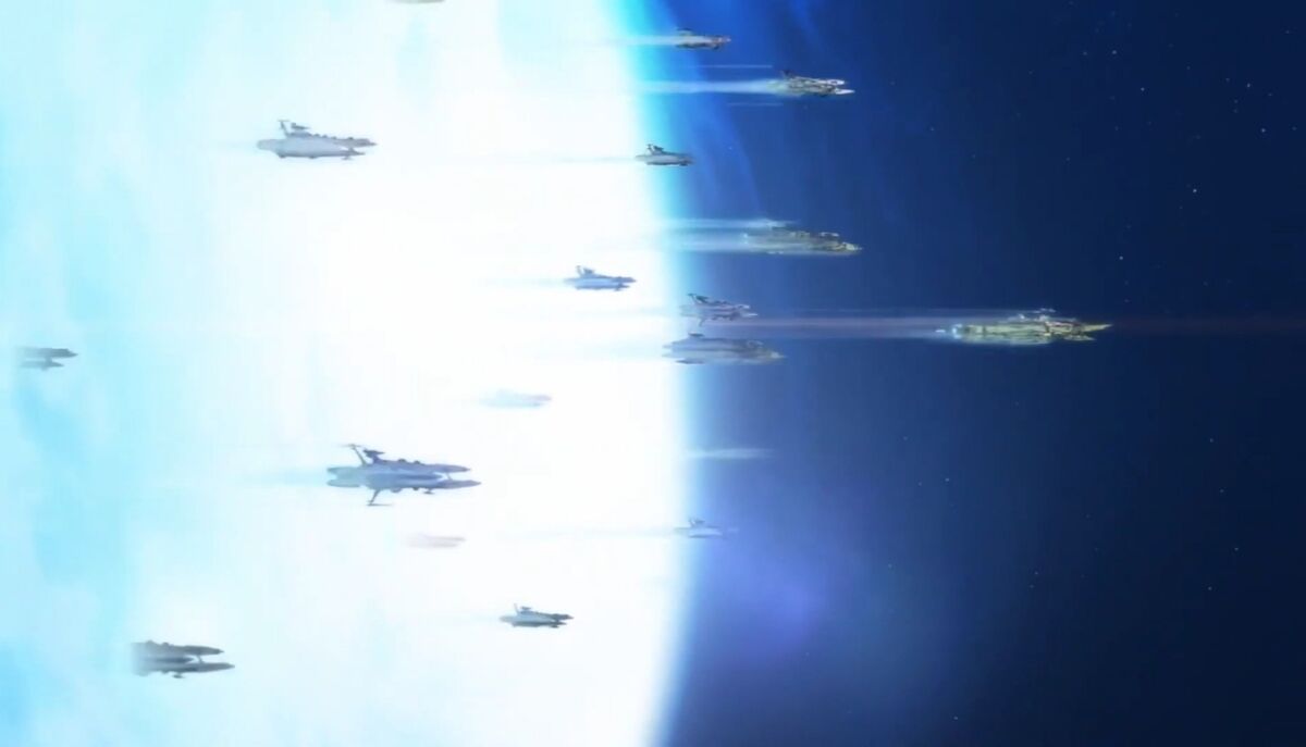 Cosmo Fleet Special Space Battleship Yamato 2202 Warriors of Love: Earth  Federation Andromeda Class 1st Ship Andromeda