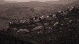 The wreck of the alien warship