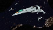 Prototype Space Combat Attack Aircraft Cosmo Python