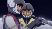 Kodai discovers his brother's name on the gun