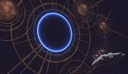 The Milky Way Galaxy subspace gate, later intergalactic subspace gate in 2205.[15]