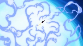 Yamato is pulled in by the White Comet's supergravity