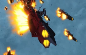 Andromeda battleships dive Gatlantis