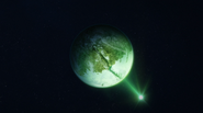 The 11th planet and its artificial sun in 2202