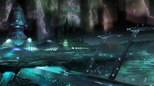 Pluto Base shields